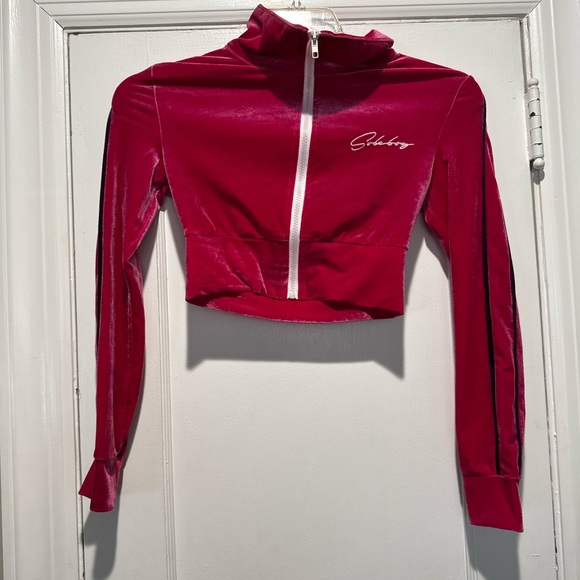 Sole Boy Tops - Sole Boy Velour Jacket NWOT